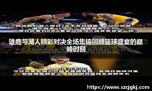 雄鹿与湖人精彩对决全场集锦回顾篮球盛宴的巅峰时刻